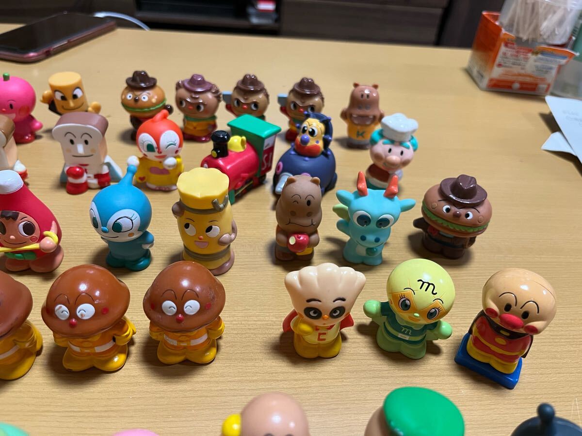 アンパンマン - アンパンマン ソフビ 指人形 57個まとめ売りの
