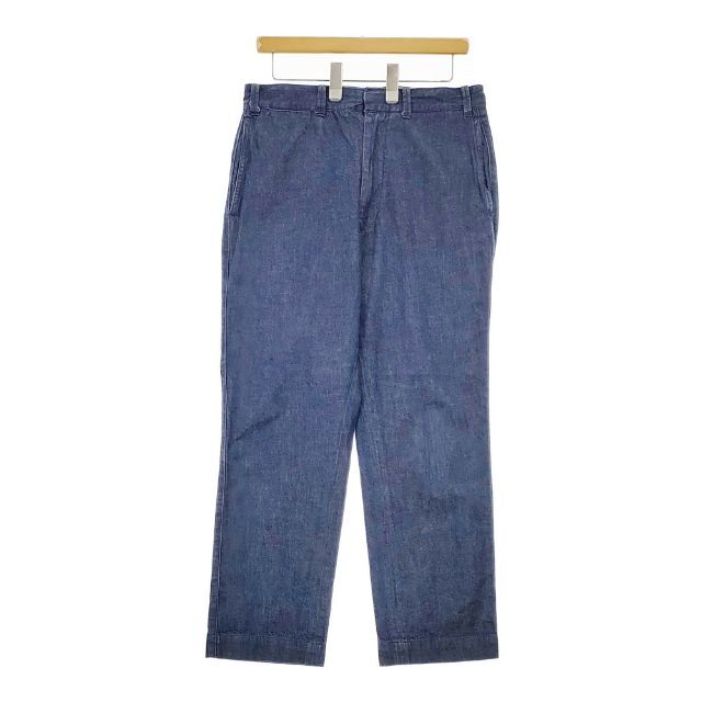 5-0108G∞45R/45rpm 麦デニムの908パンツ 定価28600円 デニムパンツ ブルー フォーティーファイブアールピーエム 253577