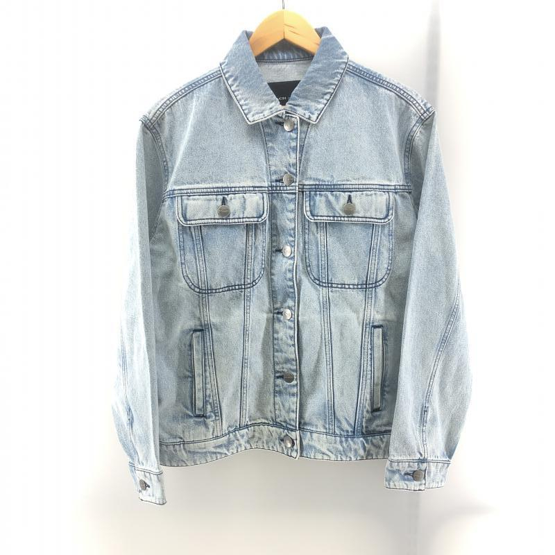 【中古】COACH×MINT&SERF ロゴペイントデニムジャケット サイズM CL324　コーチ×ミント＆サーフ[240024444943]