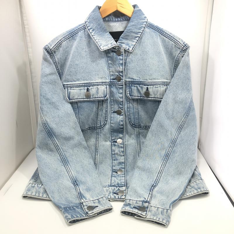 【中古】COACH×MINT&SERF ロゴペイントデニムジャケット サイズM CL324　コーチ×ミント＆サーフ[240024444943]