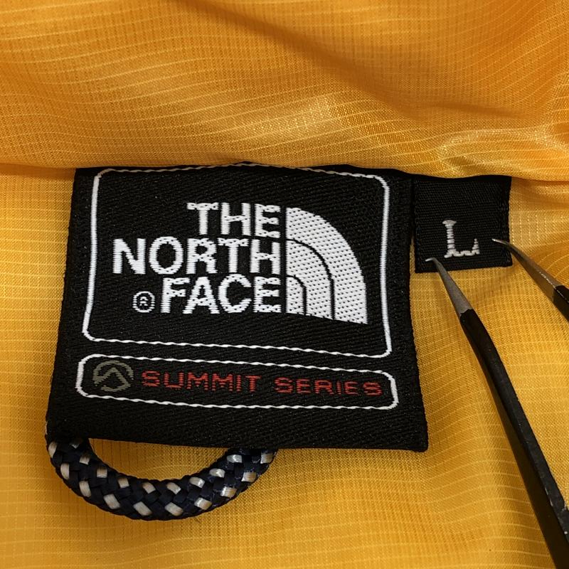 【中古】THE NORTH FACE アコンカグアダウンジャケット サイズL イエロー ND18900　ザノースフェイス[240024446855]