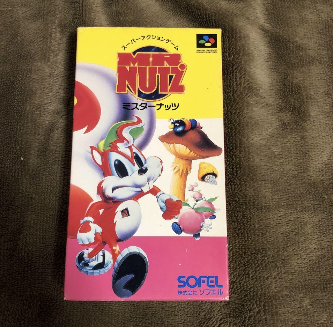 スーパーファミコン ミスターナッツ 送料無料