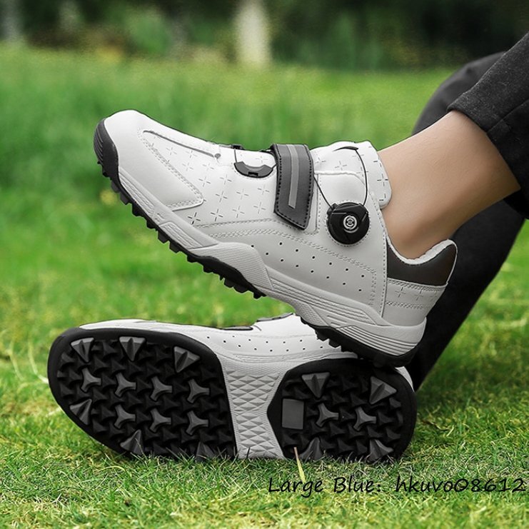 ファッションシーンで話題のこれから流行るブランド12選 高級品◆GOLF 28.0cm 白 フィット感 運動靴 耐滑 耐久性 通気性 動きやすい 軽量 幅広 4E ダイヤル式 スニーカー メンズ ゴルフシューズ 28.0cm