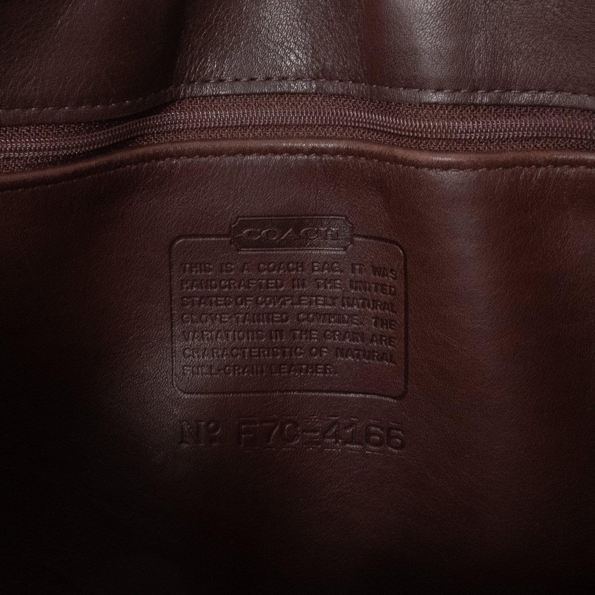 1円スタート】COACH コーチ 4166 オールドコーチ ショルダー