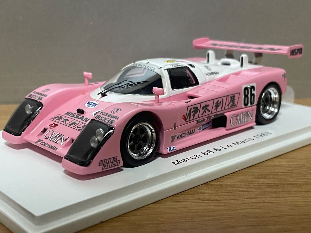 スパーク製 1/43 マーチ R88 S No.32 1988年ルマン A.オロフソン スパーク製 1/43 マーチ R88 S No.32 1988年ルマン A.オロフソン