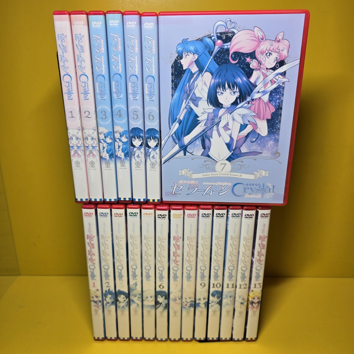 新品ケース交換済み セーラームーン Crystal/クリスタル【season1~3】DVD 全20巻 セット