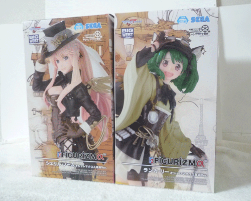 新品　未開封　劇場版マクロスF　オシャレマクロス革命Ver.　ランカ・リー　シェリル・ノーム　フィギュア　２体セット　セガ