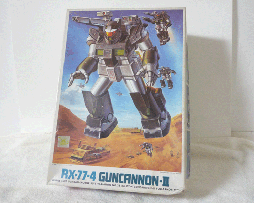 新品　未組立　機動戦士ガンダム　MSV　1/144スケール　MS　RX-77-4　ガンキャノンⅡ　プラモデル　バンダイ