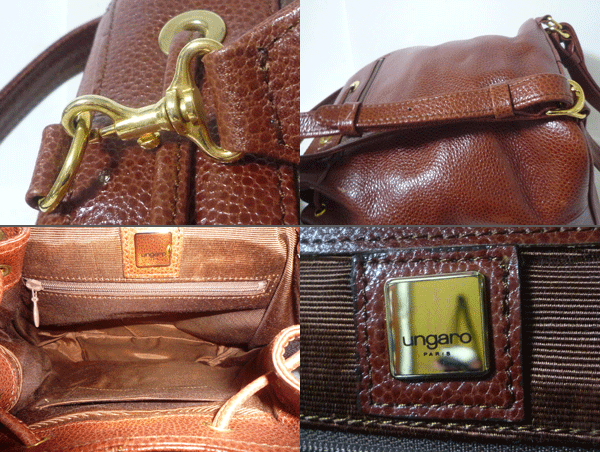  Ungaro ungaro кожа Brown чай рюкзак женский 