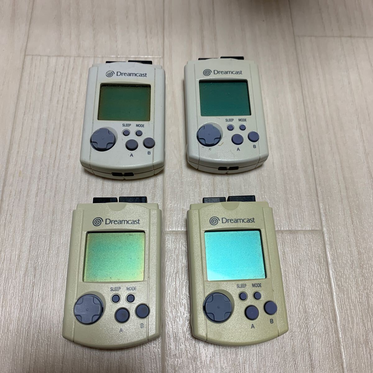 ドリームキャスト HKT-7000 SEGA セガ ビジュアルメモリ 動作未確認 まとめ セット ゲーム