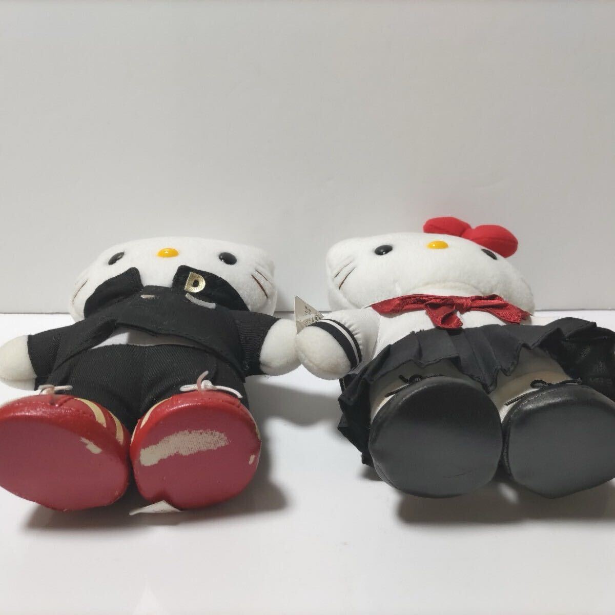 ハローキティ ダニエル 学生服 コスチューム ぬいぐるみ 2体 ハローキティ ダニエル 学生服 コスチューム ぬいぐるみ 2体