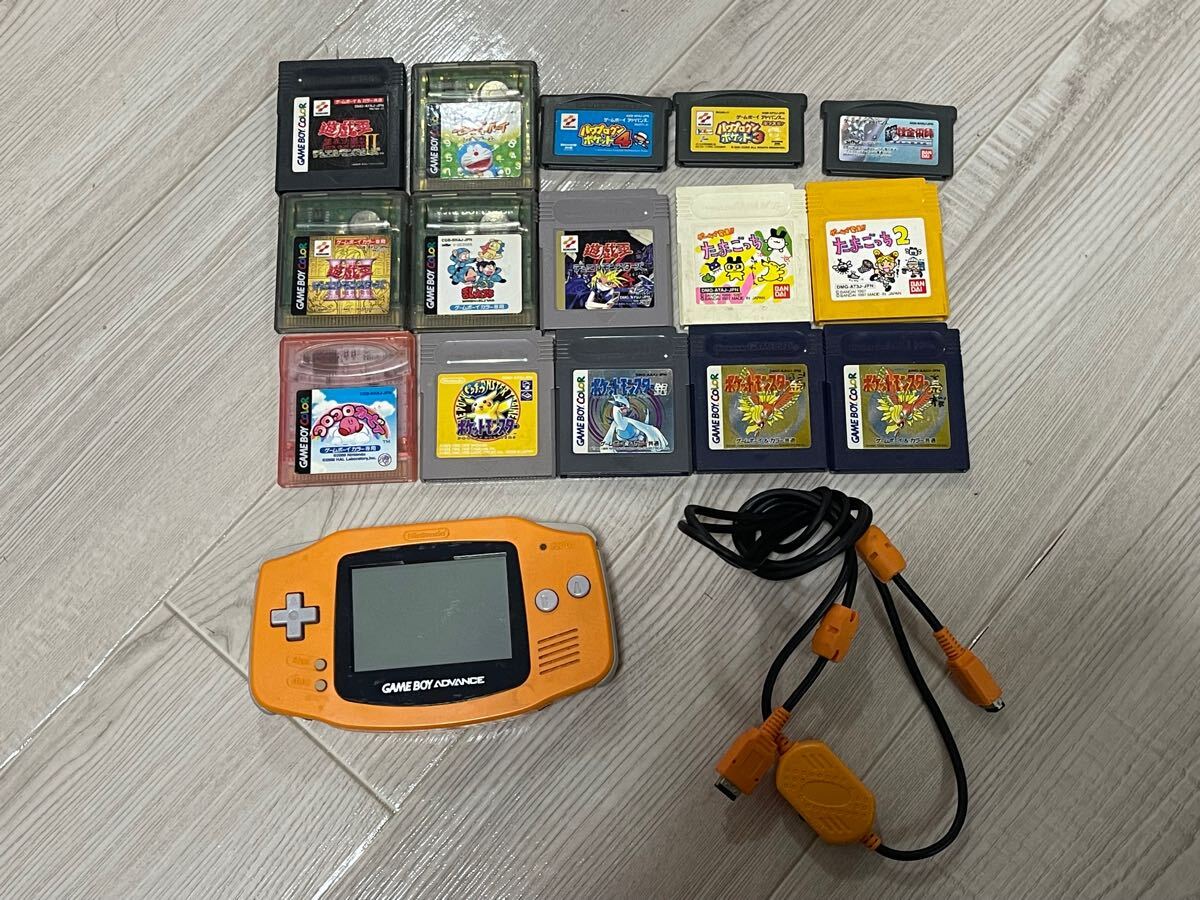任天堂 ゲームボーイアドバンス 本体 ゲームボーイカラー ソフト 任天堂 ゲームボーイアドバンス 本体 ゲームボーイカラー ソフト