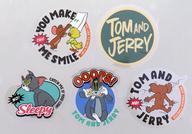 中古シール・ステッカー A ダイカットステッカーセット(5枚組) 「Happyくじ ト_画像1