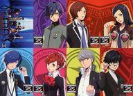 中古キャラカード 全8種セット 「ペルソナ 25th Anniversary animate ONLY SHOP 主人公トレーディ