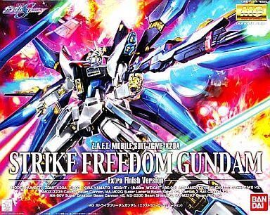 中古プラモデル 1/100 MG ストライクフリーダムガンダム エクストラフィニッシュバージョン「機動戦士ガンダムSEED DE