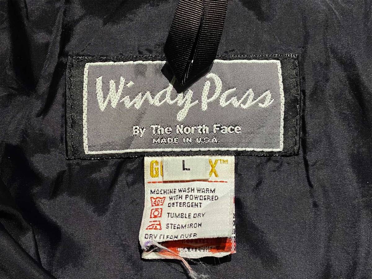 7661円 希少【80s ビンテージ THE NORTH FACE Windy Pass 7661円 希少【80s ビンテージ THE NORTH FACE Windy Pass