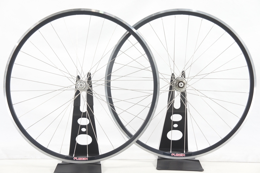◆◆VELOCITY ベロシティ FUSION x WHITE INDUSTRIES T11 アルミ クリンチャー ロードバイク ホイール 700C 11速 100/130mm QR