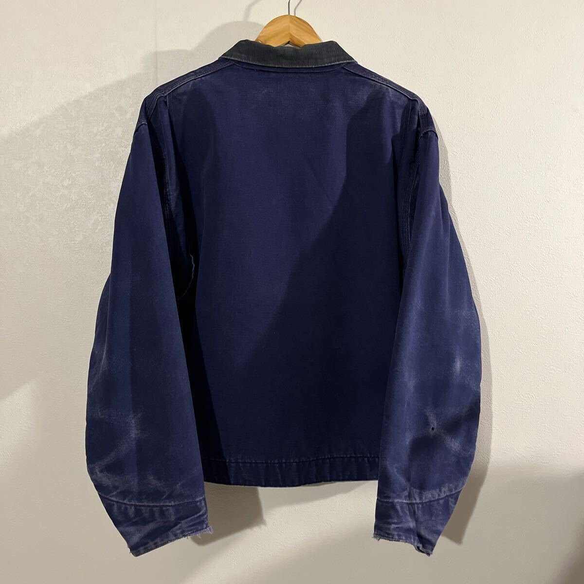 激レア 80s Carhartt デトロイトジャケット ネイビー カーハート 激レア 80s Carhartt デトロイトジャケット ネイビー カーハート