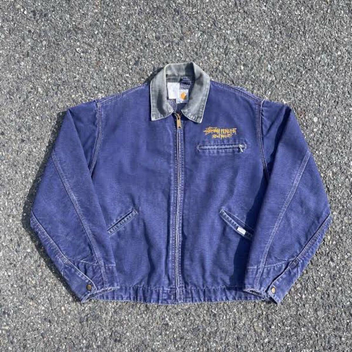 激レア 80s Carhartt デトロイトジャケット ネイビー カーハート 激レア 80s Carhartt デトロイトジャケット ネイビー カーハート