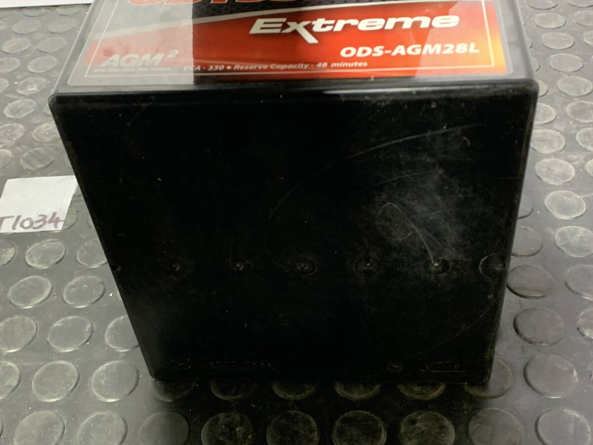 未使用品 ODYSSEY オデッセイ Extreme エクストリーム ドライバッテリー バッテリー JIS端子 PC925 ODS-AGM28L