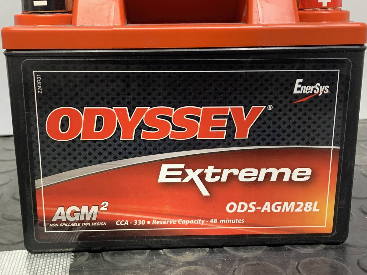 未使用品 ODYSSEY オデッセイ Extreme エクストリーム ドライバッテリー バッテリー JIS端子 PC925 ODS-AGM28L