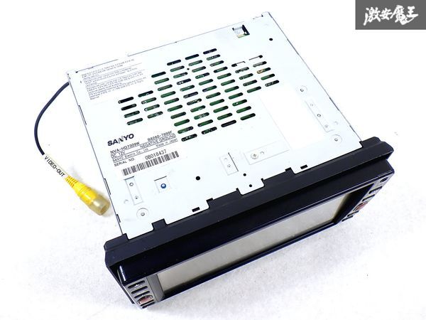  работа OK!! Nissan оригинальный HS309-W CD DVD навигационная система navi 1 SEG корпус только B8260-7999F немедленная уплата полки N-1