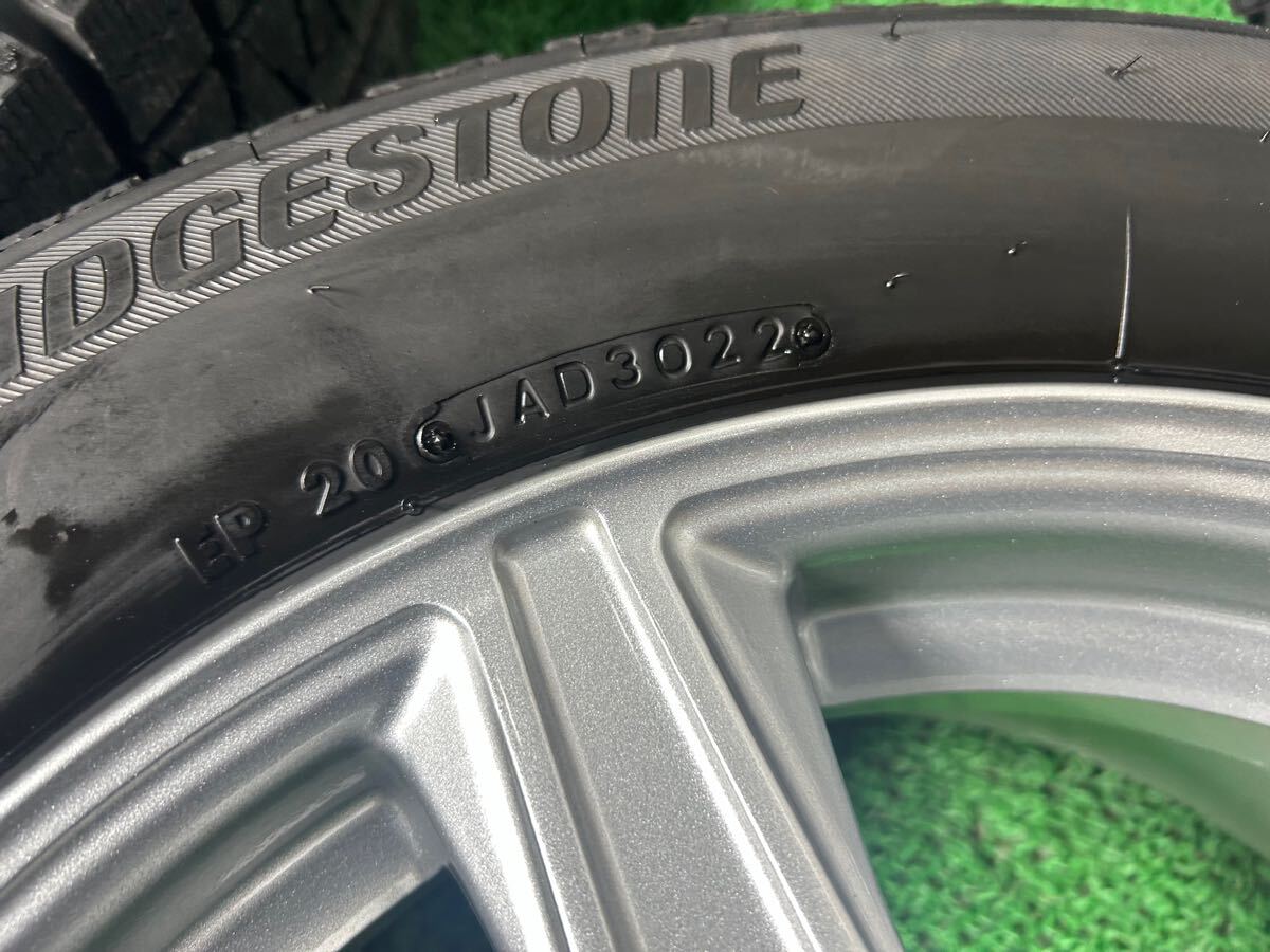 【管理番号2412-128】BALMINUM 16×6.5J+46 PCD 114.3-5H BRIDGESTONE ICEPARTNER 2 205/60R16 スタッドレス_画像6