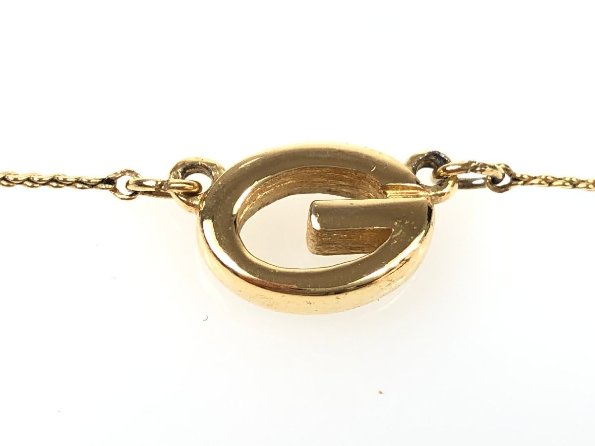 ジバンシィ　GIVENCHY　Gロゴ　ネックレス　ゴールドカラー　YAS-7272