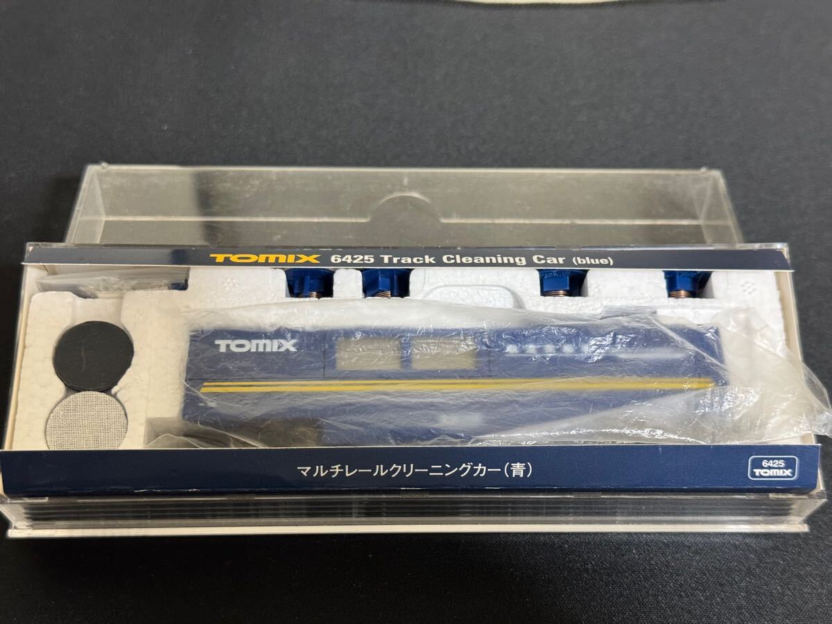 【未使用品】 6425 TOMIXマルチレールクリーニングカー(青) Nゲージ 鉄道模型