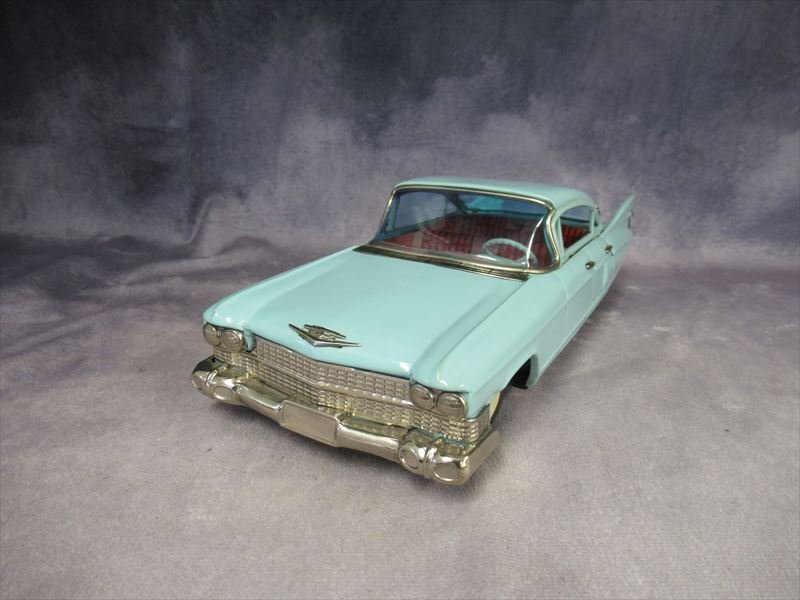 c1 当時物 萬代屋 水色 赤箱シリーズ キャデラック Cadillac c1 当時物 萬代屋 水色 赤箱シリーズ キャデラック Cadillac