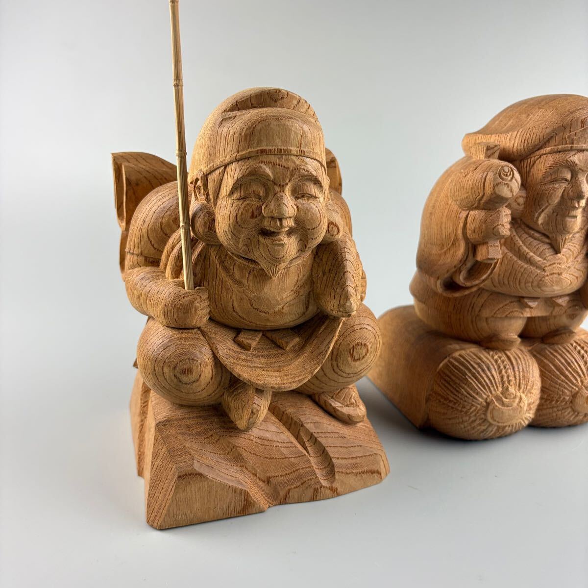 一級井波木彫刻士 鎌仲清信 木彫 額装 花鳥図 一刀彫 立体彫刻 J