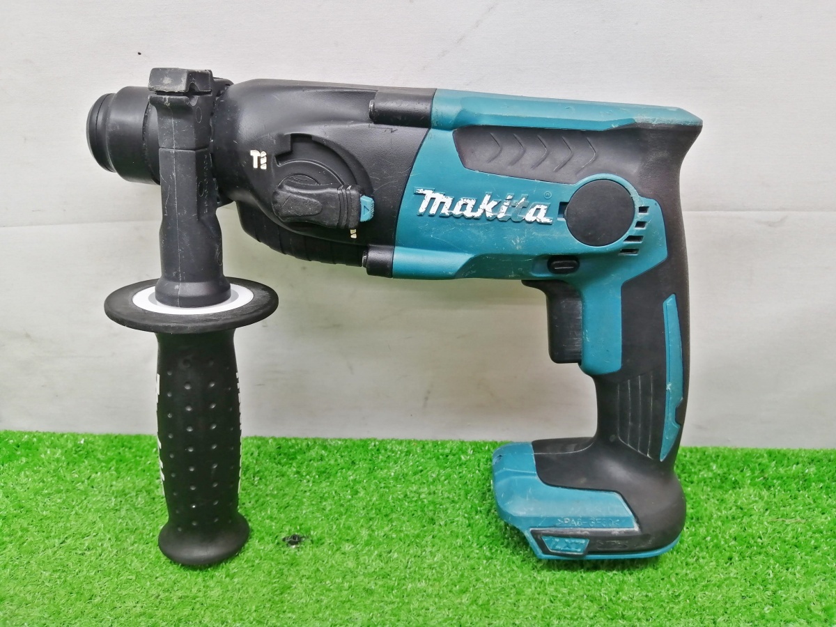 中古品 makita マキタ 16mm 14.4V 充電式 ハンマドリル HR164DZ