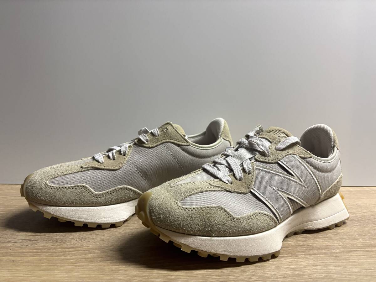 未使用 27cm D ニューバランス MS327UP ベージュ new balance