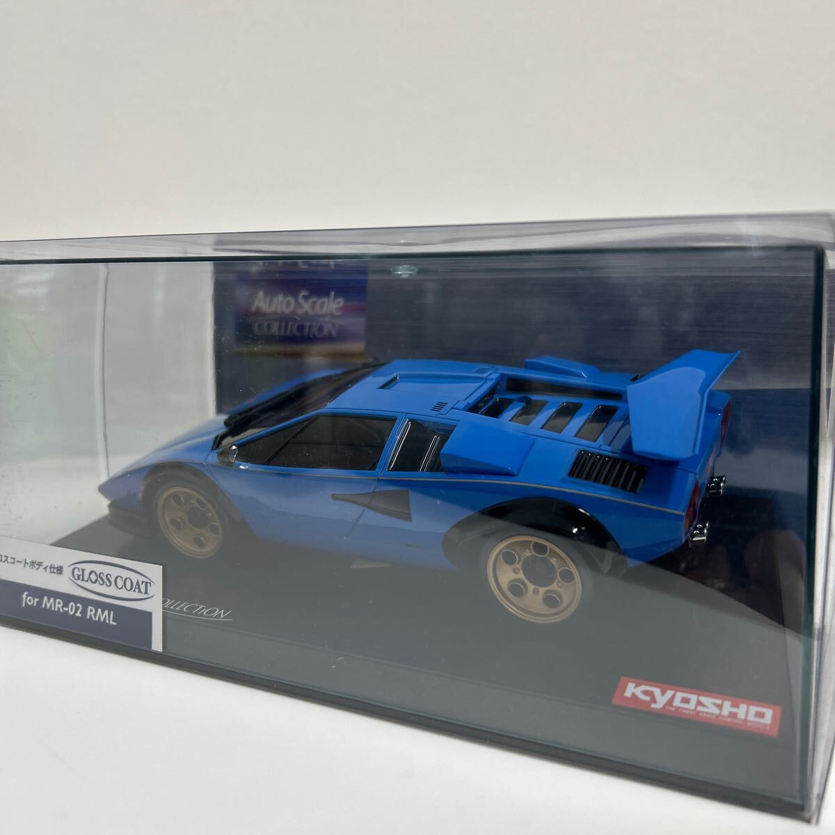MINI-Z Lamborghini Countach LP500S Blue 京商ミニッツレーサー ASCオートスケールコレクション ランボルギーニ カウンタック RC ミニカー_画像6