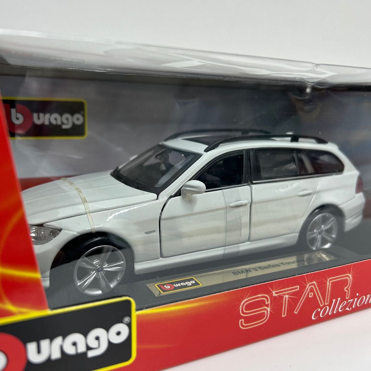 нераспечатанный Bburago 1/24 BMW 3 Series Touring BBurago 3 серии туринг E91 белый Wagon миникар модель машина 320 325 330 m