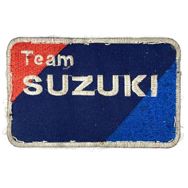 チーム スズキ ビンテージ パッチ TEAM SUZUKI Vintage Patch 舊車 日本車 國(guó)産舊車 ワッペン Motorcycle Wappen