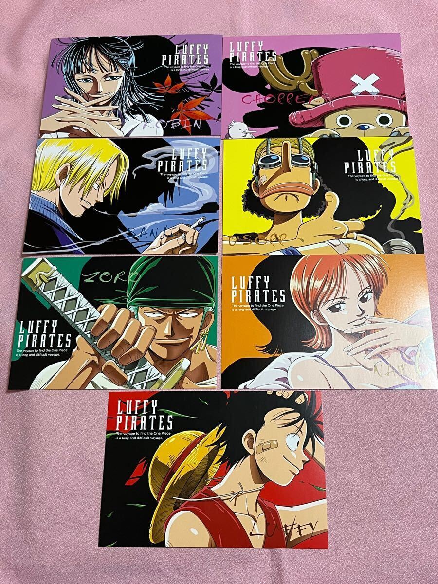 ONE PIECE 非売品 ポストカード 7種セット ワンピース 呪われた ONE PIECE 非売品 ポストカード 7種セット ワンピース 呪われた