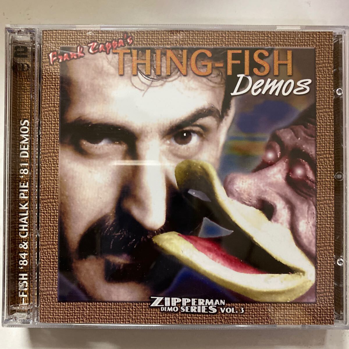 未使用新品 廃盤2枚組オリジナル・プレスCD★FRANK ZAPPA / THING FISH DEMOS