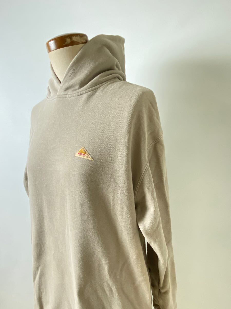 ★ KELTY スウェット ワンピース グレージュ ◆ プルオーバー パーカー サイドスリット ロングスカート ケルティ ◆W16 こD3MH-20