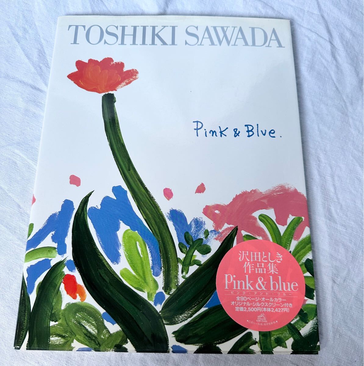 沢田 としき　Pink&Blue アート 本 画集