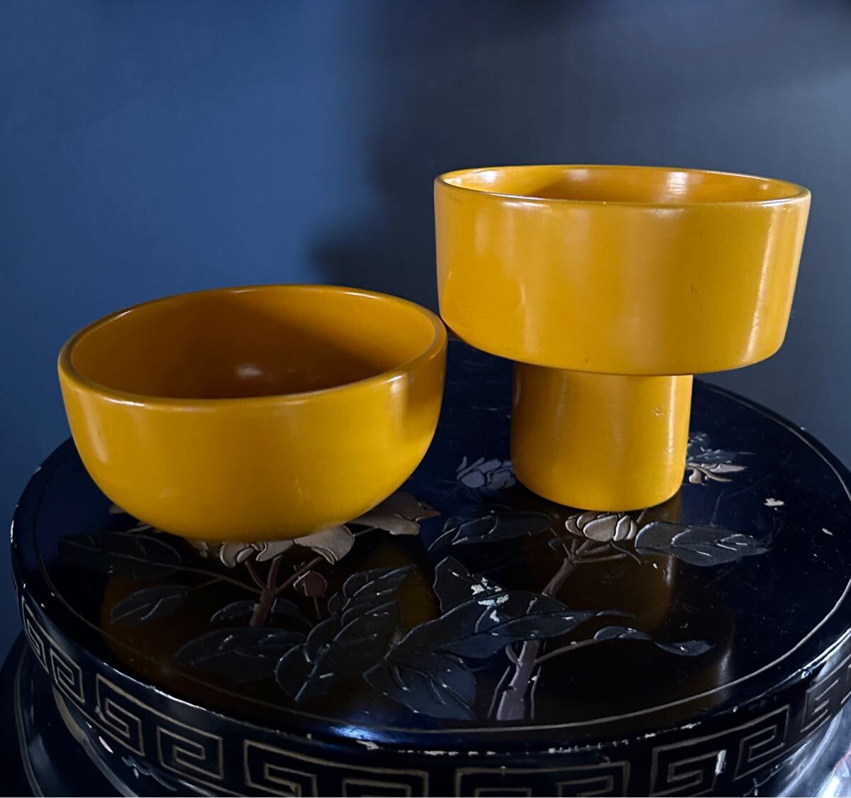 花道 お洒落な いかばな 花器 セット ビンテージ フラワーベース インテリア 花瓶 お椀 茶道具