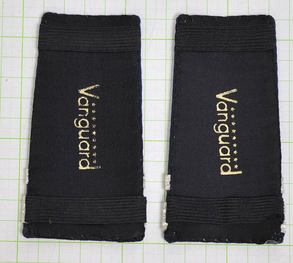 アメリカンワッペン★パッチ アメリカ沿岸警備隊補助隊 強化師団参謀 肩章 2本セット_画像2