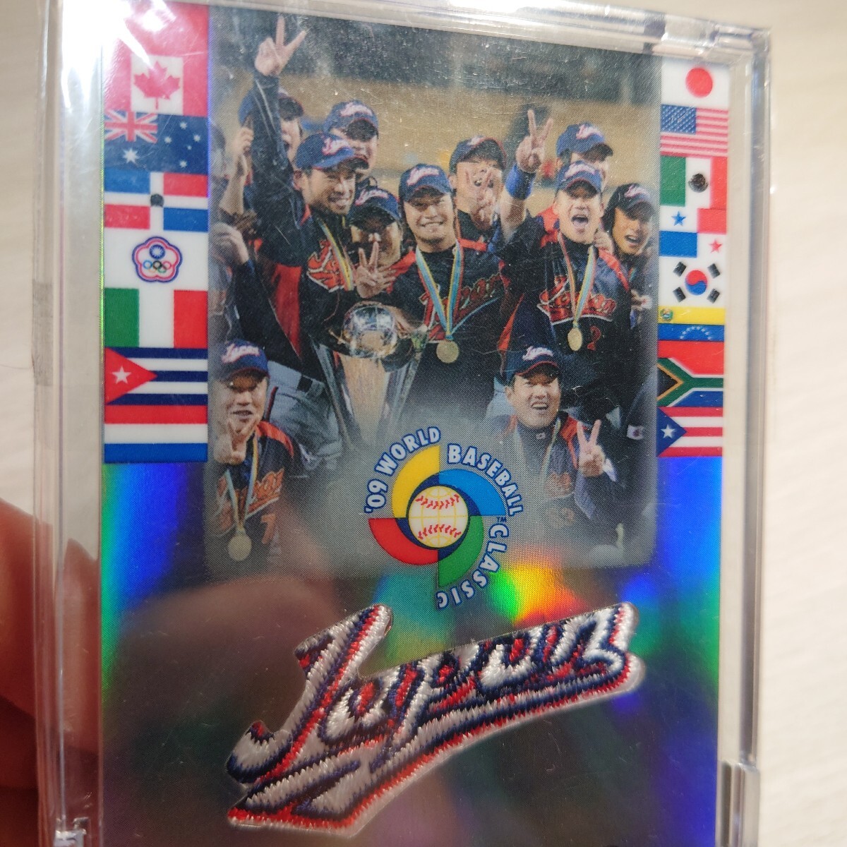 2009 WBC e-topps JAPAN WBC優勝記念パッチカード 500枚限定 2009 WBC e-topps JAPAN WBC優勝記念パッチカード 500枚限定