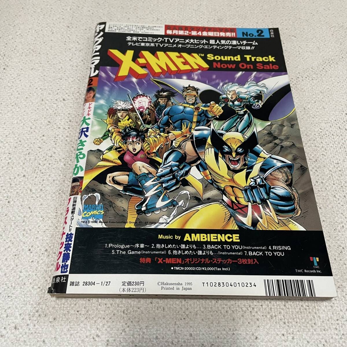ヤングアニマル 1995年 No.2ベルセルク50話掲載 1995.1.27 雑誌 雑誌 ヤングアニマル 1995年 No.2ベルセルク50話掲載 1995.1.27 雑誌 雑誌