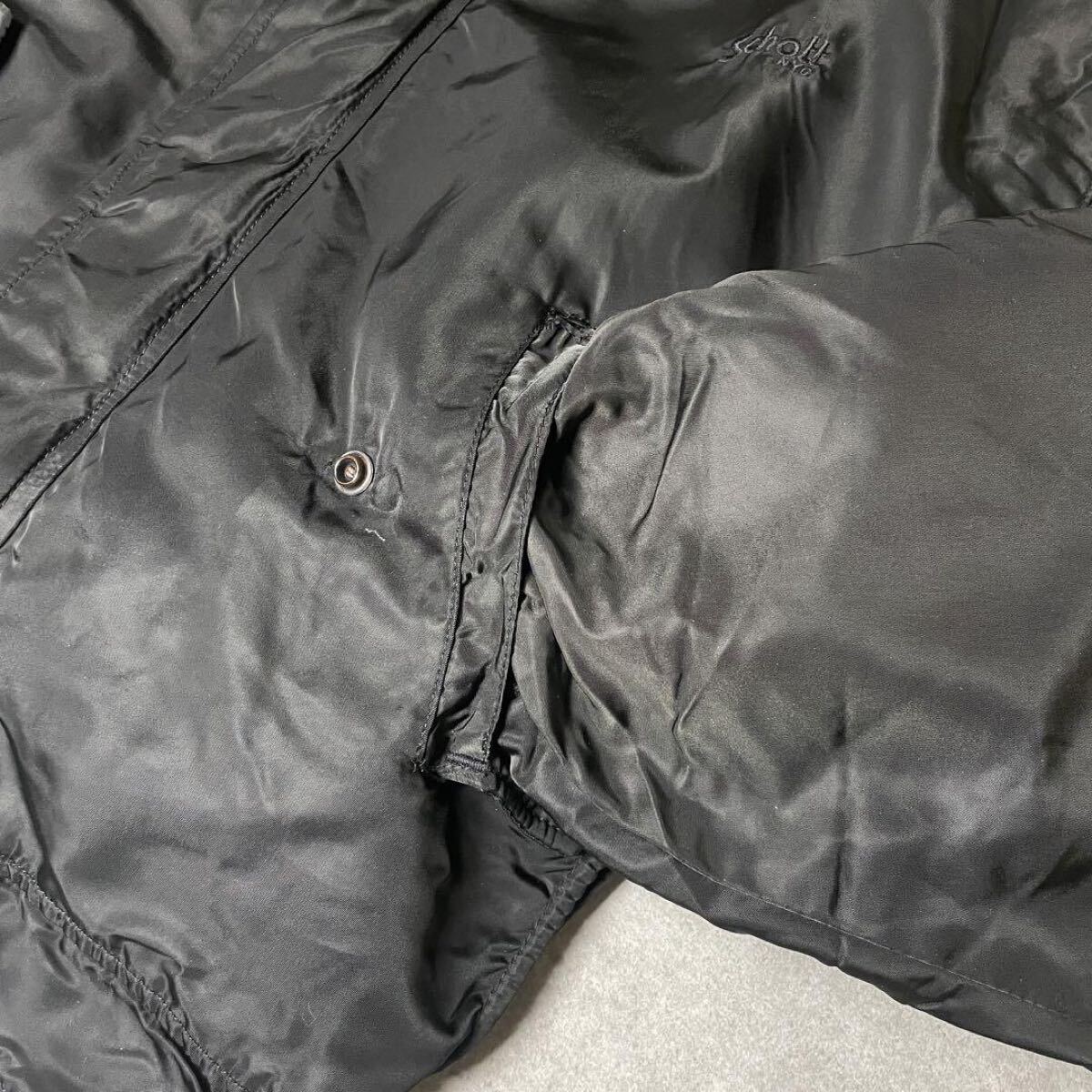 Schott MA-1 フライトジャケット USA製 短丈 IDEALジップ Schott MA-1 フライトジャケット USA製 短丈 IDEALジップ