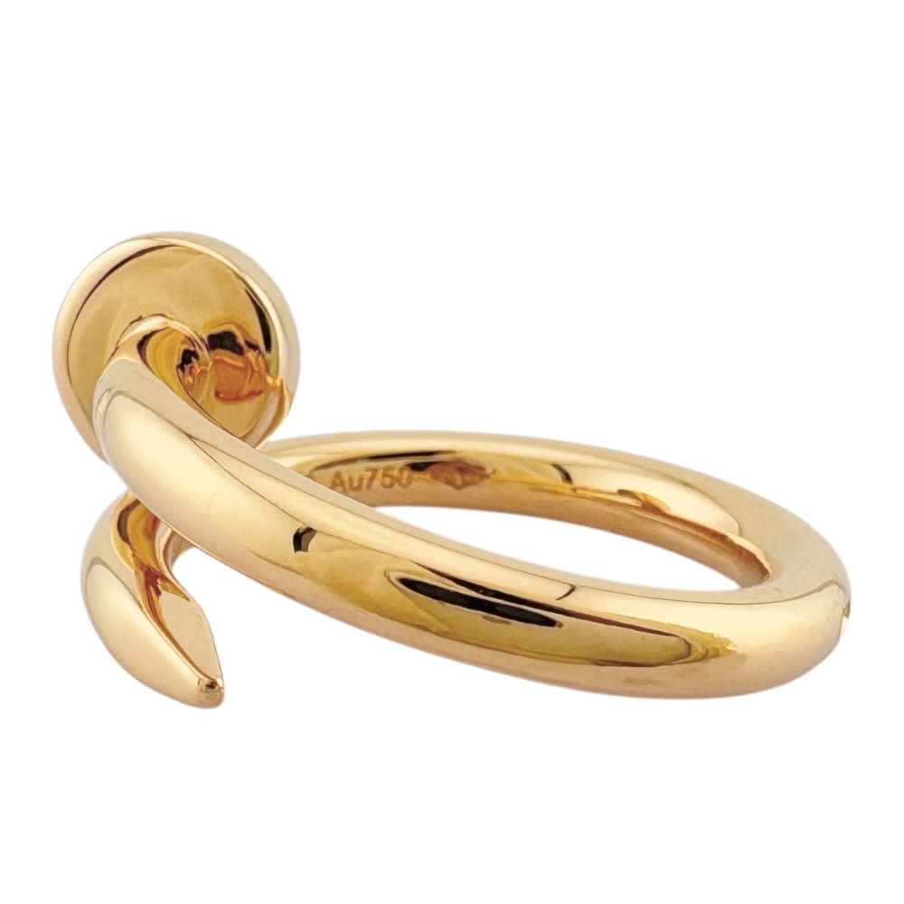 カルティエ ジュストアンクル リング 指輪 9號(hào) 18金 K18ピンクゴールド レディース CARTIER 中古 美品