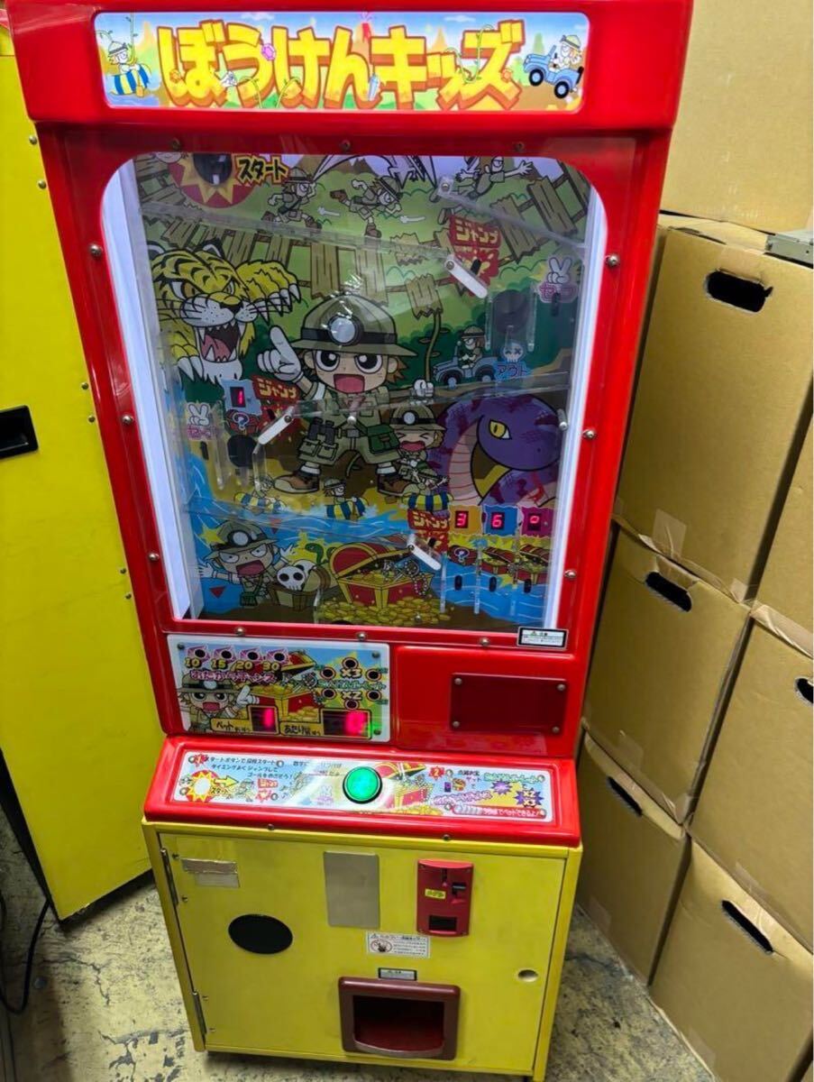 【超特価sale開催】 FDEK ドレミファキッズ メダル アミューズメントゲーム機 FBK-6 筐体、コントロールパネル