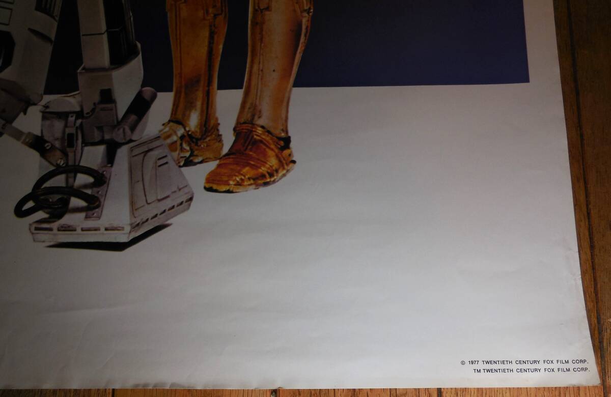 STAR WARS スター?ウォーズ US版 ポスター R2-D2　C-3PO B2サイズ