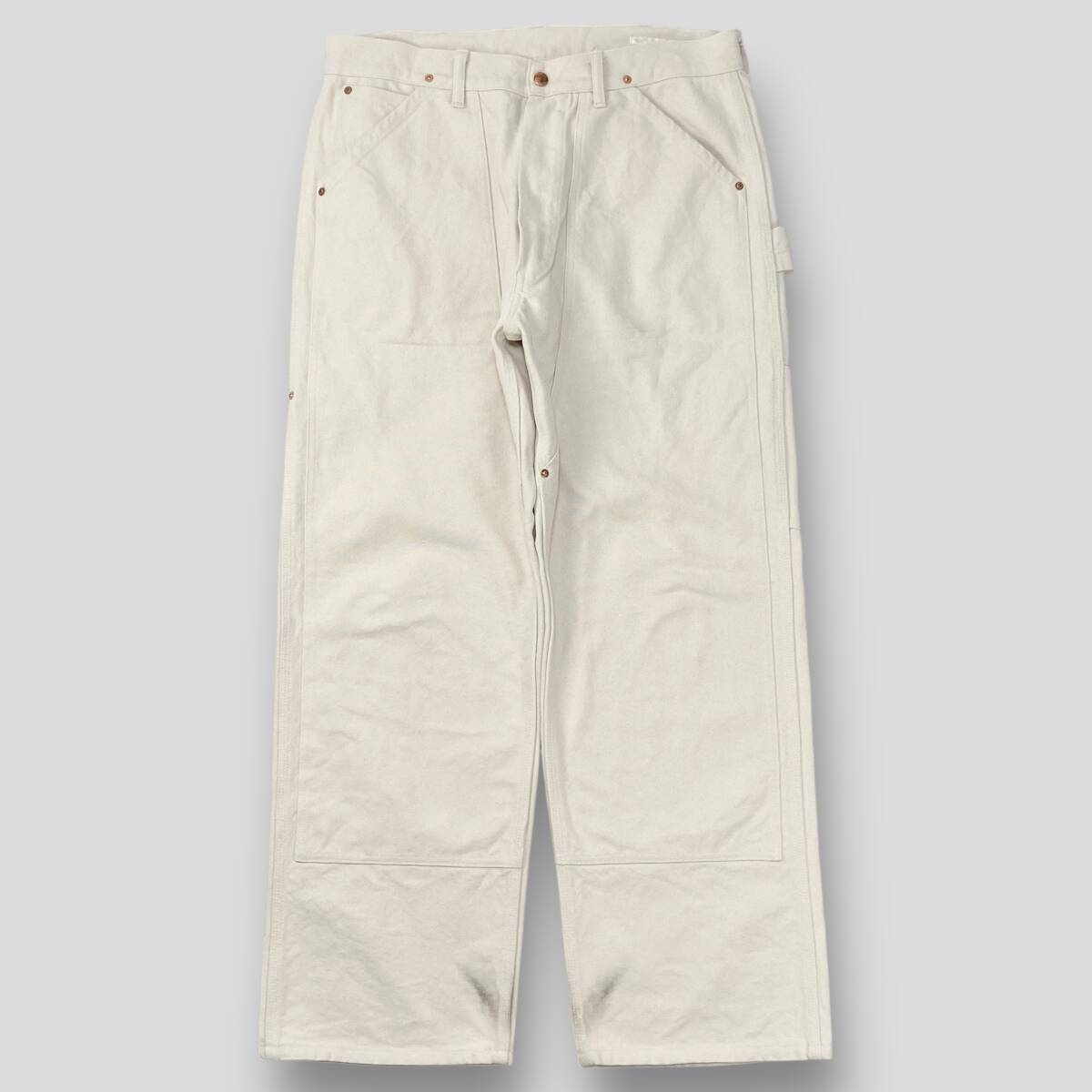 comoli 24ss コットン ダック ペインターパンツ 4白 エクリュ comoli 24ss コットン ダック ペインターパンツ 4白 エクリュ