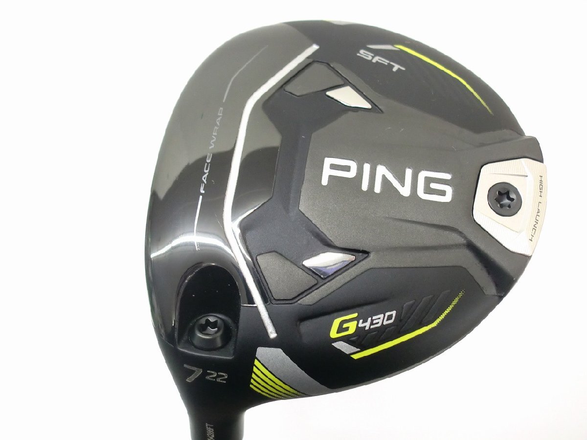 ピン G430 HL SFT フェアウェイウッド 7w 22° FUJIKURA SPEEDER NX 35 左用